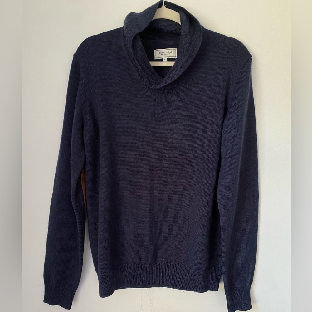 Frank & Oak Sweater Men’s Medium Wool Pullover Knit